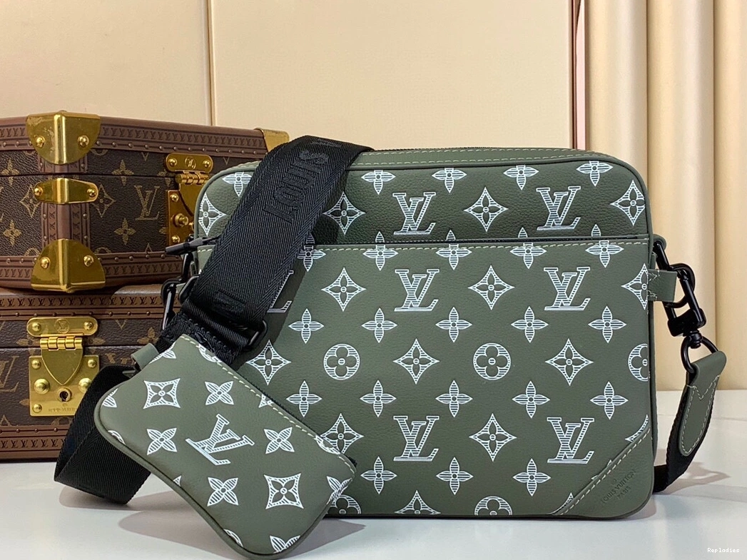 Cheap messenger Trio Jm Vuitton Louis 0719